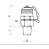 Miniprese ISO7/1 R1/8 400bar serie MMP402