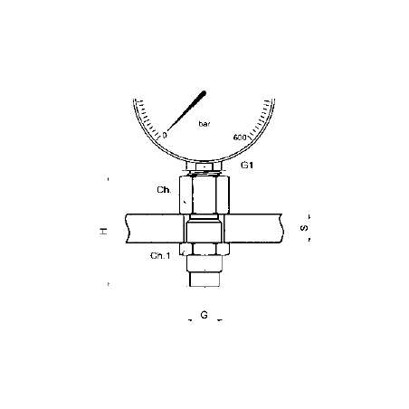 Miniprese G16x2M ISO228 1/4 serie MRD406