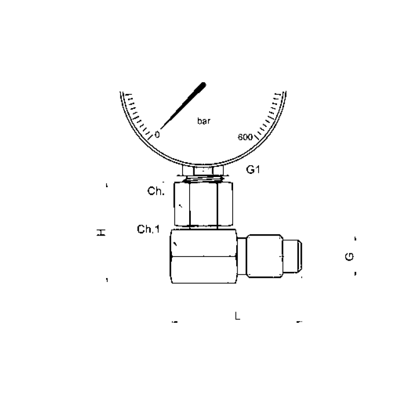 Miniprese G16x2M ISO228 1/4 serie MRD407