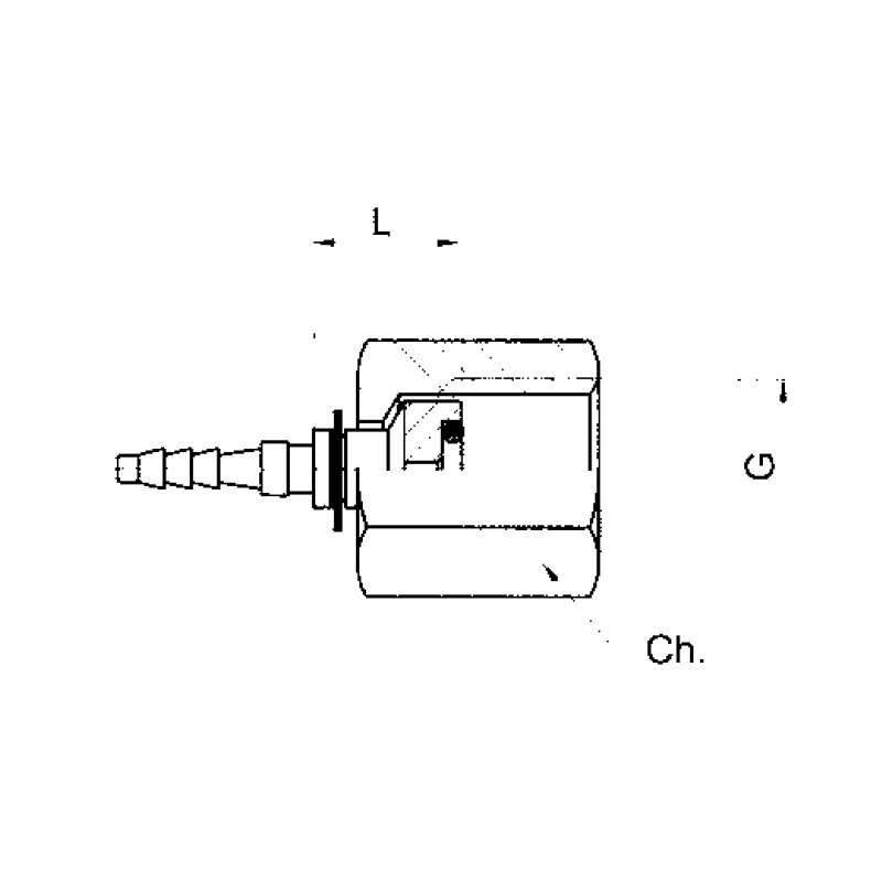 Miniprese ISO228 1/4 G serie MRD410