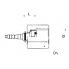 Miniprese ISO228 1/4 G serie MRD410