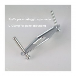 Manometro GR100 0/10bar attacco flang G1/2serie LX